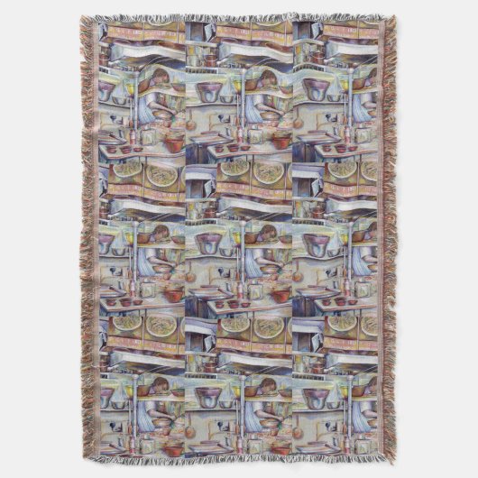 Pigtail Soup, Singapore Deken (Voorkant Verticaal)