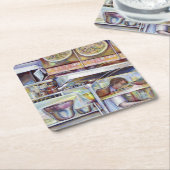 Pigtail Soup, Singapore Kartonnen Onderzetters (Schuin)