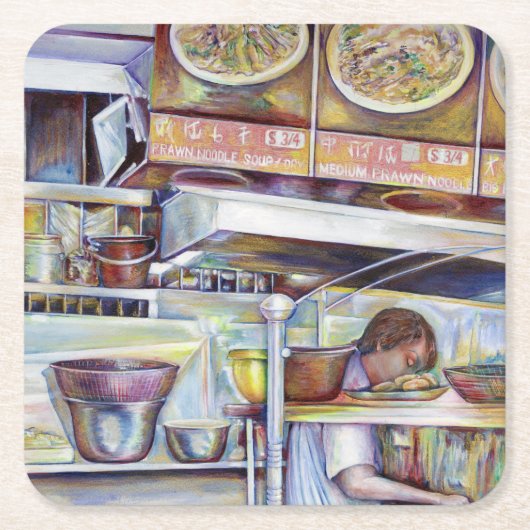 Pigtail Soup, Singapore Kartonnen Onderzetters (Voorkant)