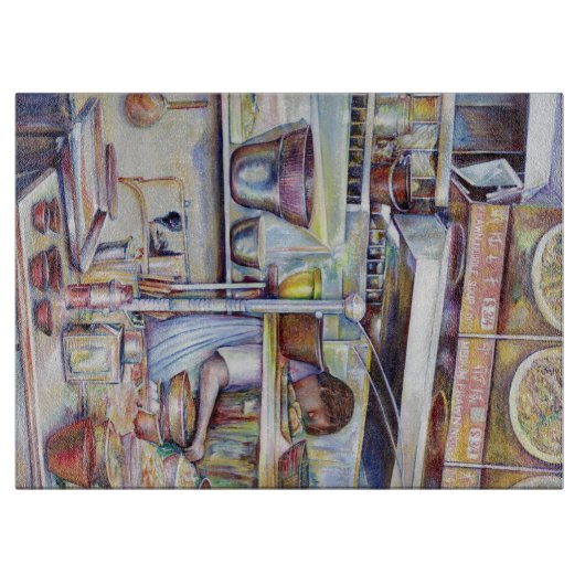 Pigtail Soup, Singapore Snijplank (Voorkant)