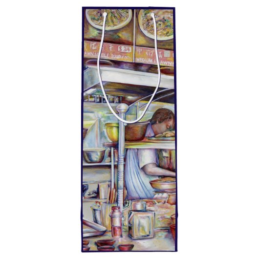 Pigtail Soup, Singapore Wijn Cadeautas (Achterkant)