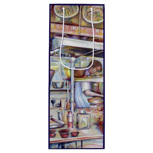 Pigtail Soup, Singapore Wijn Cadeautas (Voorkant)