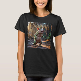 Piguana fotografisch combo-wezen grappig t-shirt