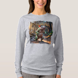Piguana fotografisch combo-wezen grappig t-shirt