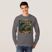Piguana Illustration Combo Creature Grappig T-shirt (Voorkant volledig)