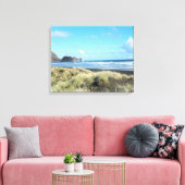 Piha Beach Canvas Afdruk (Insitu (Woonkamer))