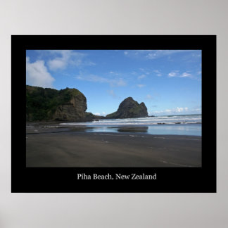 Piha Beach, Nieuw-Zeeland #3 Poster
