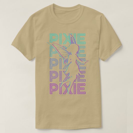 Piie Fairy Retro T-shirt (Design voorkant)