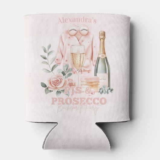 Pijamas en Prosecco vrijgezellenfeest Blikjeskoeler (Achterkant)