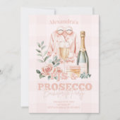 Pijamas en Prosecco vrijgezellenfeest Kaart (Voorkant)