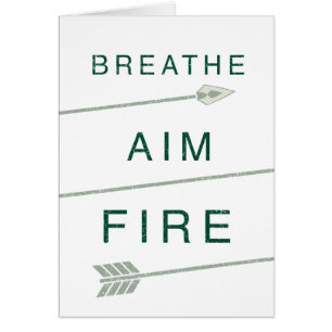 Pijl   Aim-brand doorbreken