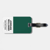 Pijl | Aim-brand doorbreken Bagagelabel (Achterkant horizontaal)