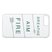 Pijl | Aim-brand doorbreken Case-Mate iPhone Case (Achterkant (Horizontaal))