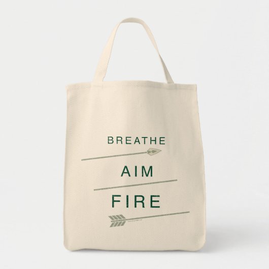 Pijl | Aim-brand doorbreken Tote Bag (Voorkant)