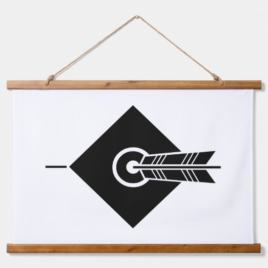 Pijl-bereikdoel Hangend Wandkleed (Voorkant)