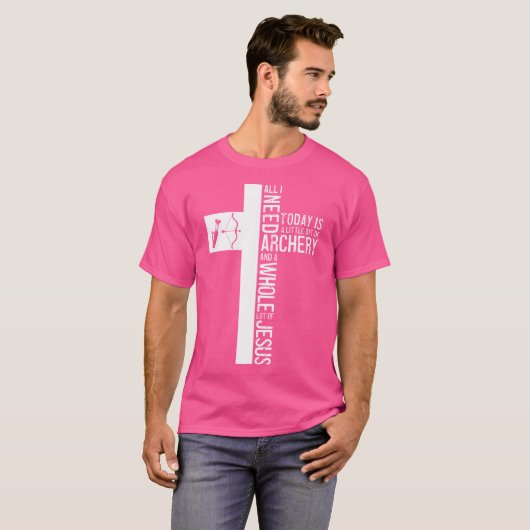 pijl-boog t-shirt (Voorkant volledig)