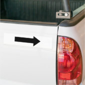 pijl-bumper bumpersticker (Op Truck)