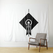 Pijl-doel tapestations wandkleed (In Situ (horizontaal))