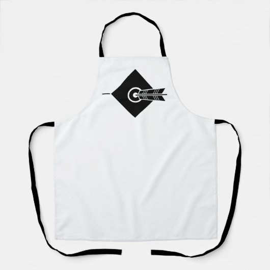 Pijl-doelprinters Schort (Voorkant)