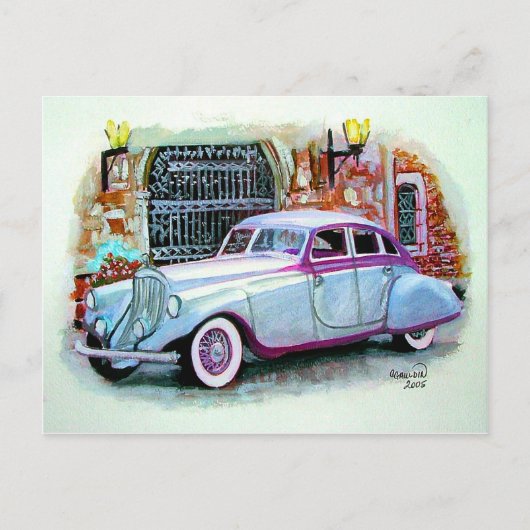 Pijl-doorboren 1933 briefkaart (Voorkant)