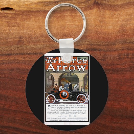 Pijl-doorboren Sleutelhanger (Voorkant)