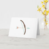 Pijl en pijlstang kaart (Gele Bloem)