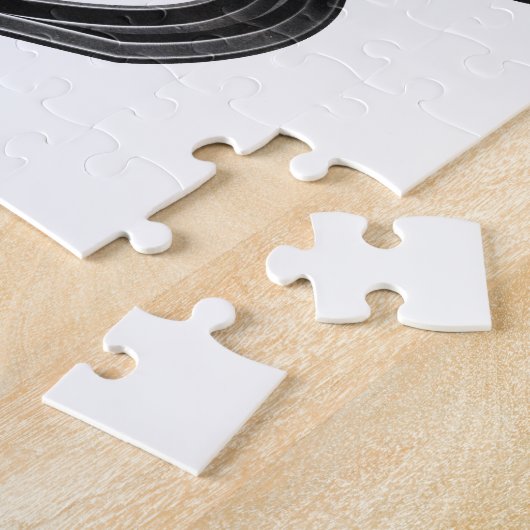 Pijl en pijlstang legpuzzel (Zijkant)