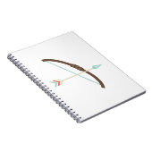 Pijl en pijlstang notitieboek (Rechterzijde)