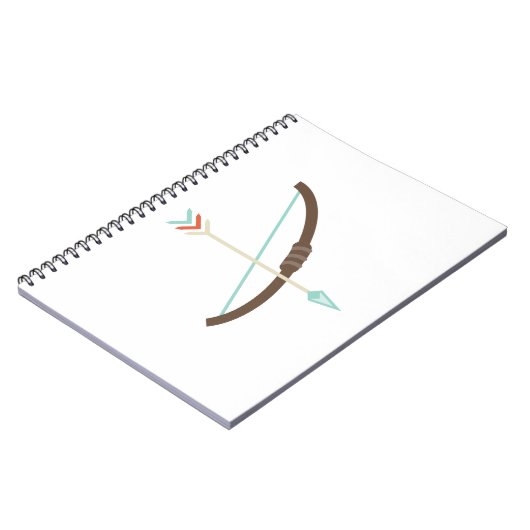 Pijl en pijlstang notitieboek (Linkerzijde)