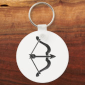 Pijl en pijlstang sleutelhanger (Voorkant)