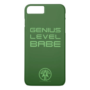 Pijl   Genius Level Babe iPhone 8/7 Plus Hoesje