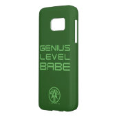 Pijl | Genius Level Babe Case-Mate Samsung Galaxy Hoesje (Achterkant Links)