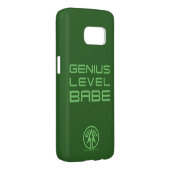 Pijl | Genius Level Babe Case-Mate Samsung Galaxy Hoesje (Back/Rechts)