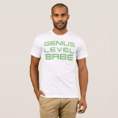 Pijl | Genius Level Babe T-shirt (Voorkant volledig)