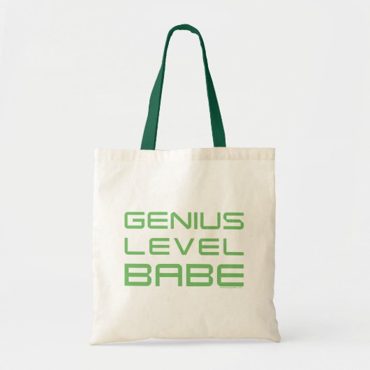 Pijl | Genius Level Babe Tote Bag (Voorkant)