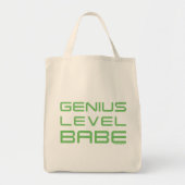 Pijl | Genius Level Babe Tote Bag (Voorkant)