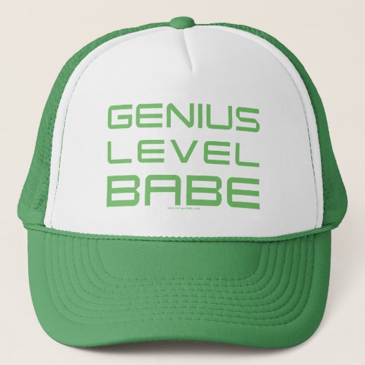 Pijl | Genius Level Babe Trucker Pet (Voorkant)