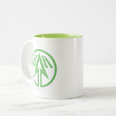 Pijl | Genius Level Babe Tweekleurige Koffiemok (Voorkant links)