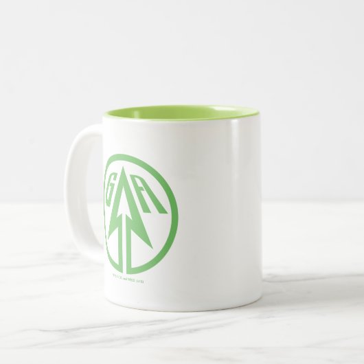 Pijl | Genius Level Babe Tweekleurige Koffiemok (Voorkant links)