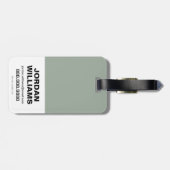 Pijl | Grafische weergave van IT-brillen Bagagelabel (Achterkant horizontaal)