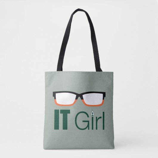 Pijl | Grafische weergave van IT-brillen Tote Bag (Voorkant)