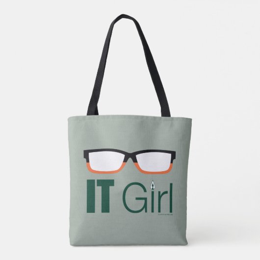 Pijl | Grafische weergave van IT-brillen Tote Bag (Achterkant)