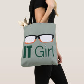 Pijl | Grafische weergave van IT-brillen Tote Bag (Dichtbij)
