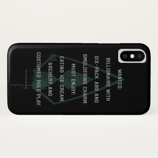 Pijl | Green Arrow Parody Wanted Post Case-Mate iPhone Case (Achterkant (horizontaal))