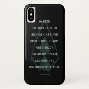 Pijl   Green Arrow Parody Wanted Post Case-Mate iPhone Case