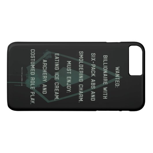 Pijl | Green Arrow Parody Wanted Post Case-Mate iPhone Case (Achterkant (Horizontaal))
