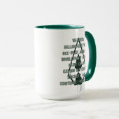 Pijl | Green Arrow Parody Wanted Post Mok (Voorkant rechts)