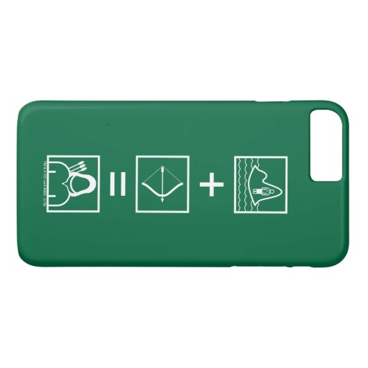 Pijl | Green Arrow-vergelijking Case-Mate iPhone Case (Achterkant (Horizontaal))