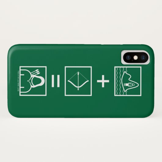 Pijl | Green Arrow-vergelijking Case-Mate iPhone Case (Achterkant (horizontaal))