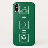 Pijl | Green Arrow-vergelijking Case-Mate iPhone Case (Achterkant)